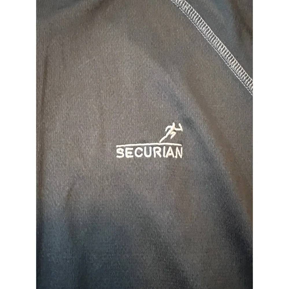 PING Performance 1/4 Zip Pullover Mens XL Black Securian Logo Golf